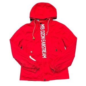 Winter Red Bomber Tactical Utility Jacket Men Women S XL